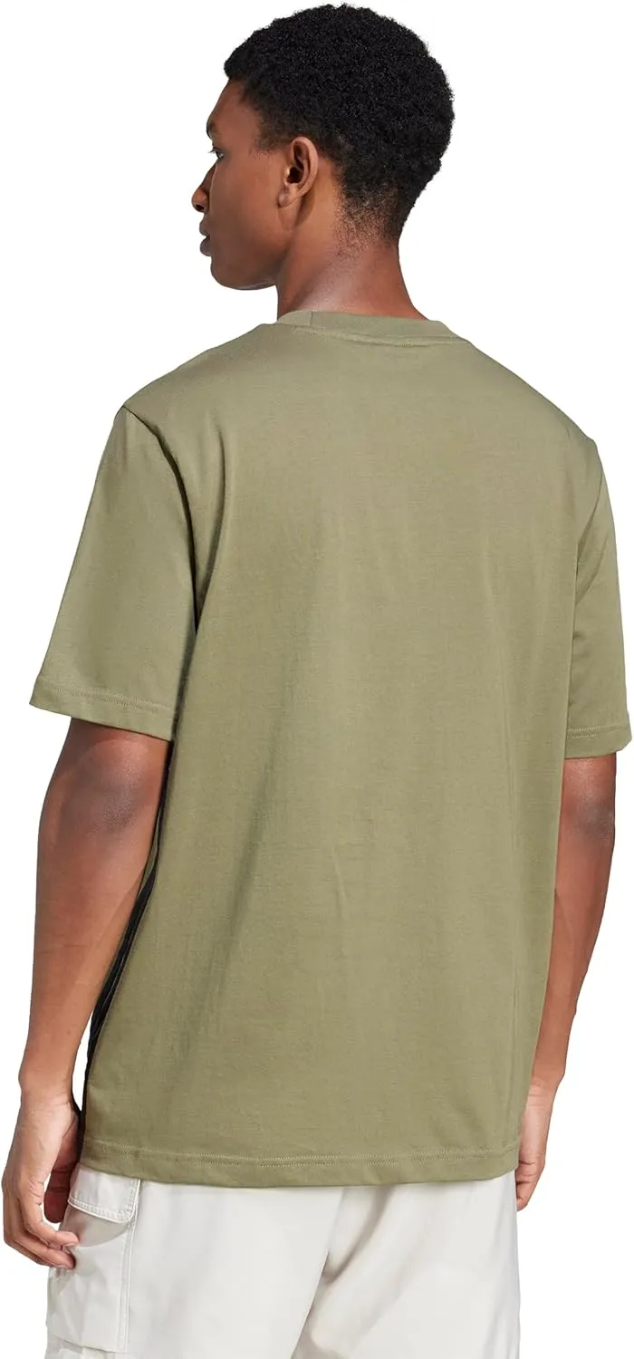 adidas Men's Essentials Single Jersey 3-Stripes T-Shirt