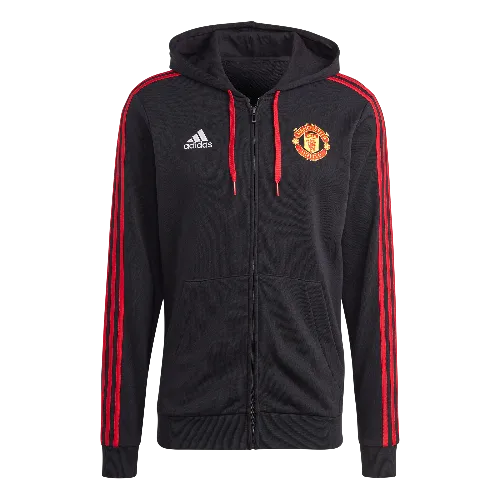 Adidas Men's Manchester United 23/24 DNA Full Zip Hoodie
