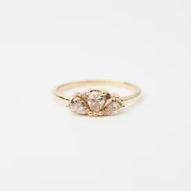 Champagne CZ Ava Ring