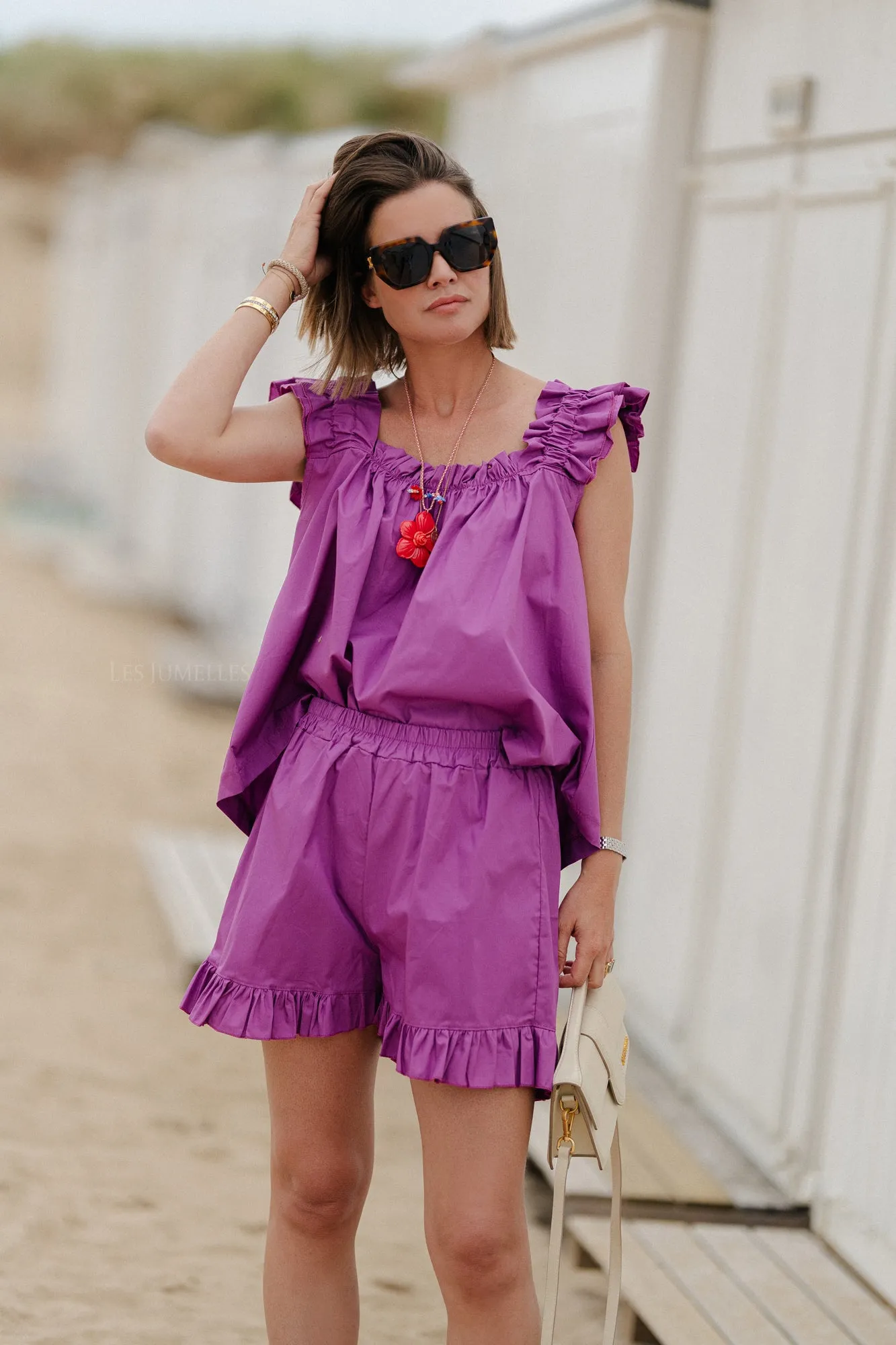 Coralie shorts magenta