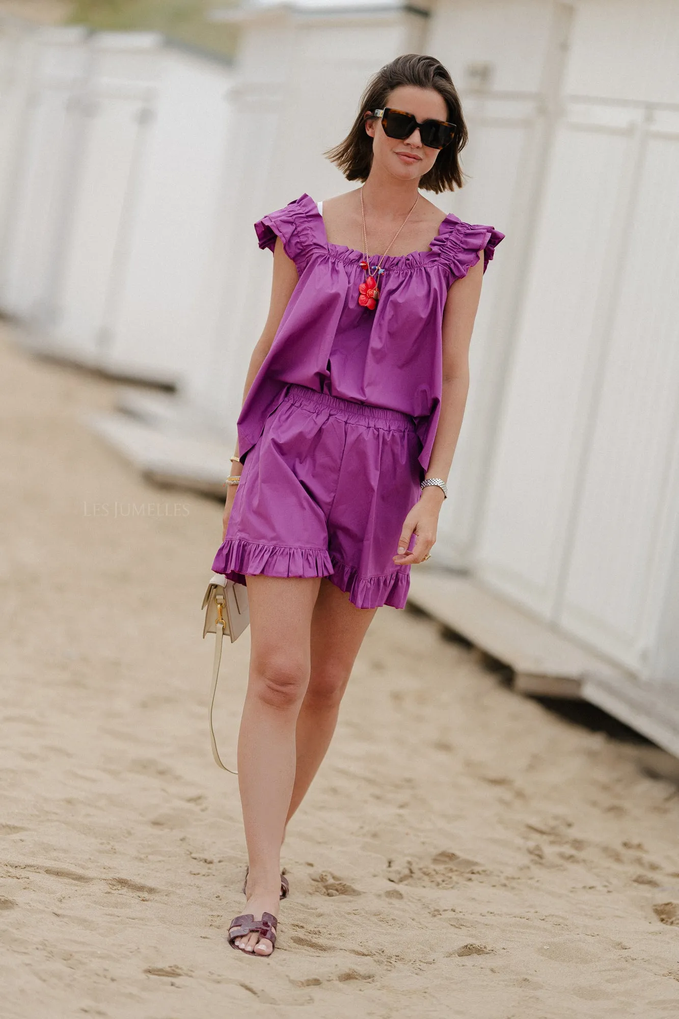 Coralie shorts magenta