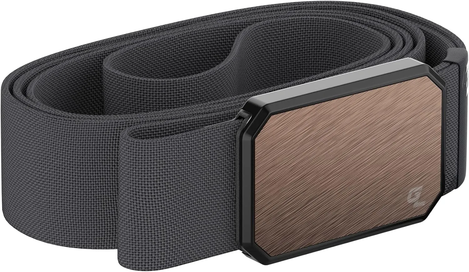 Groove Life Groove Belt Men's Stretch Nylon Belt with Magnetic Aluminum Buckle, Lifetime Coverage