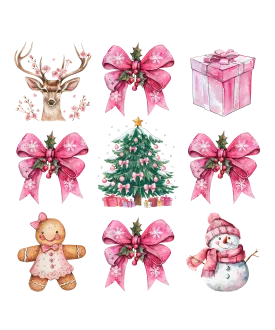 Heat transfer, Christmas, press and peel, made to order