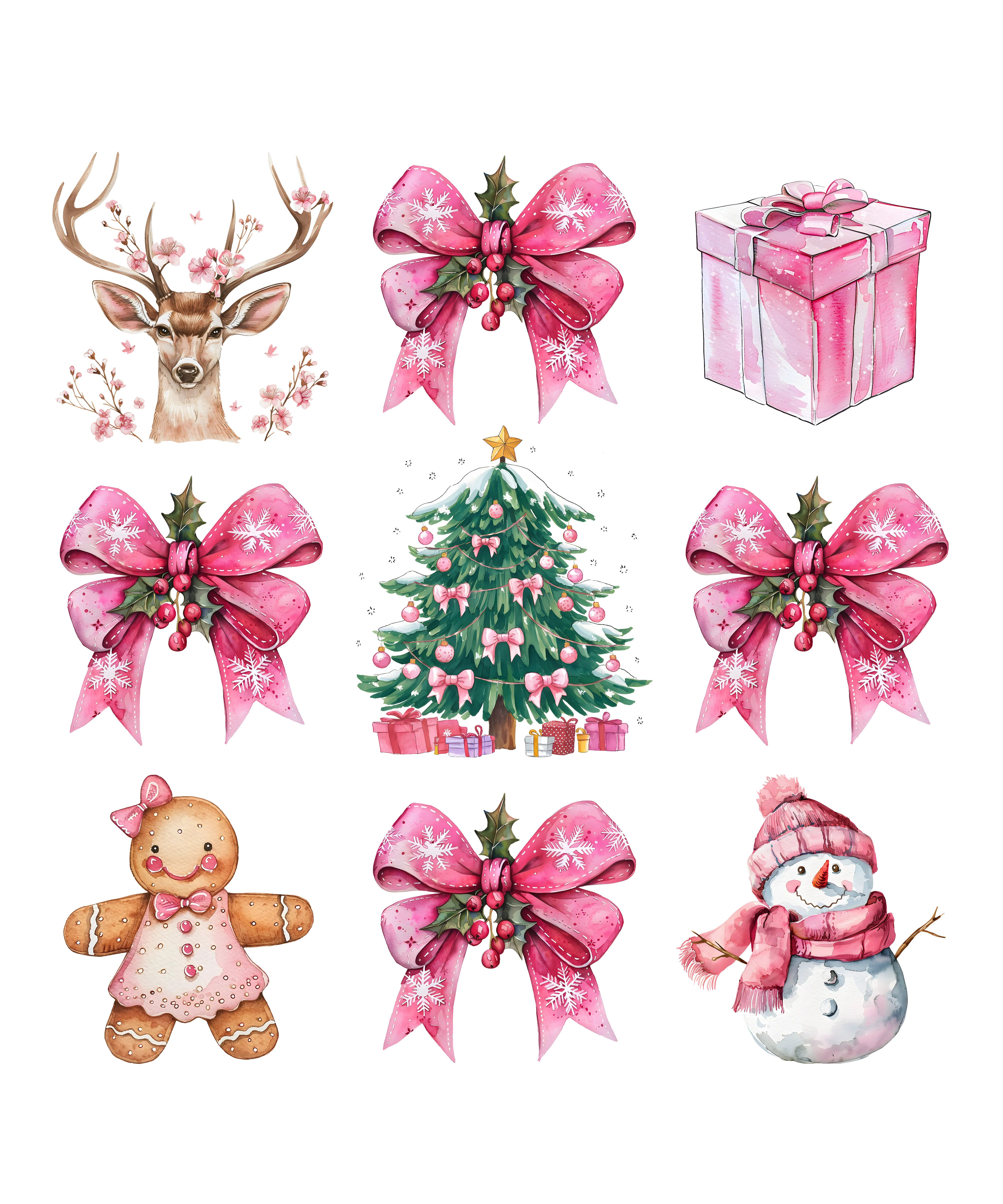 Heat transfer, Christmas, press and peel, made to order