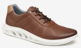 Johnston & Murphy Men's Activate U-Throat Tan Full Grain Leather 253820