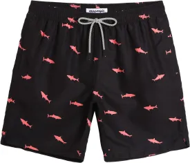 maamgic Mens Swim Trunks Quick Dry Swim Shorts with Mesh Lining Funny Swimwear Bathing Suits 7inch