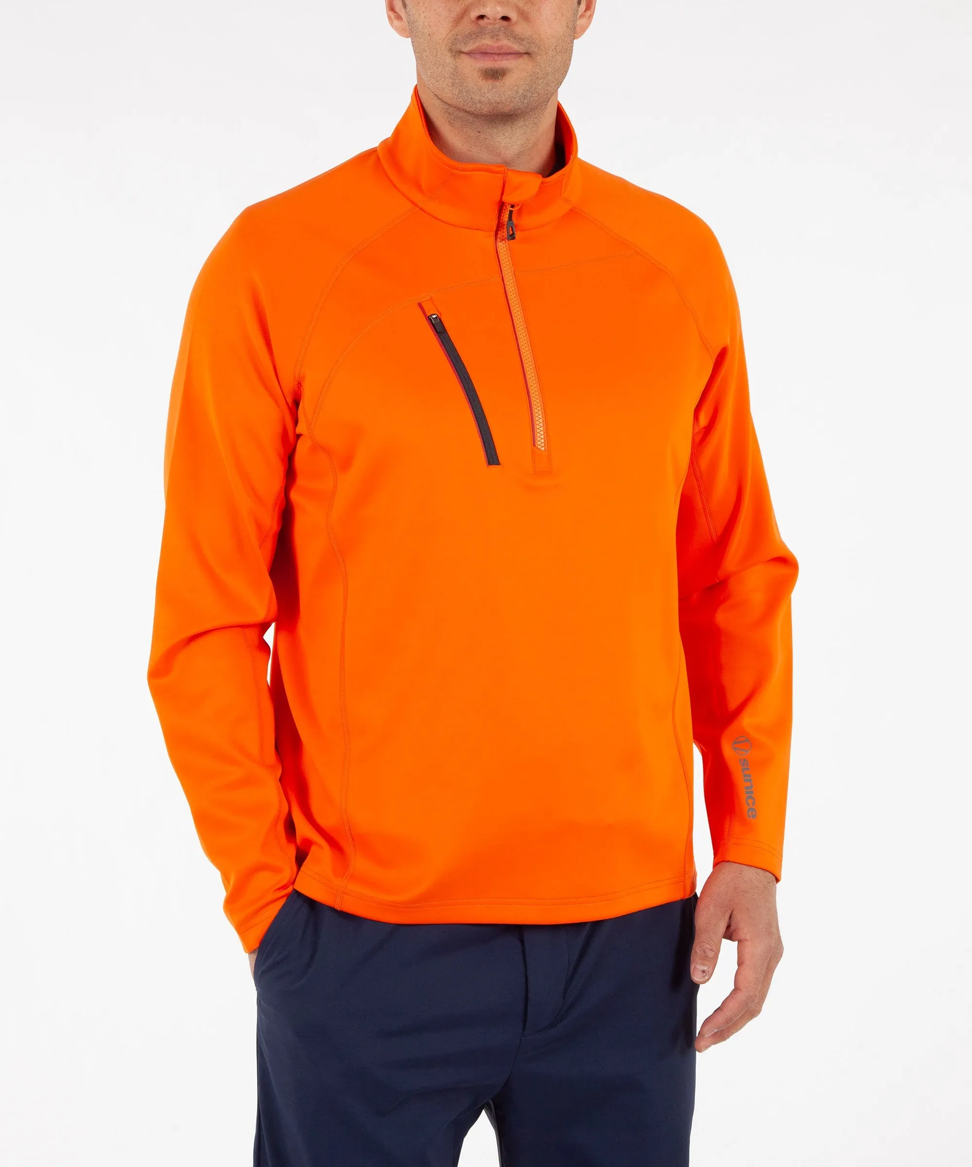 Men's Alexander SuperliteFX Stretch Thermal Half-Zip Pullover