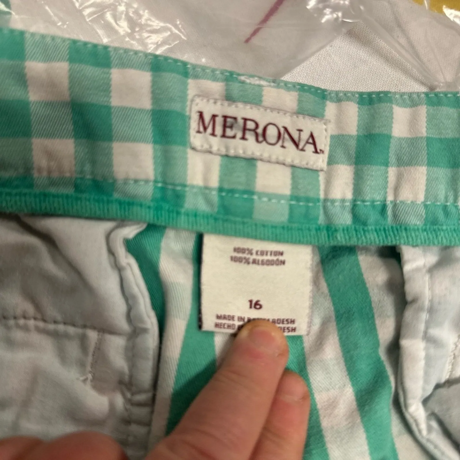 Merona Gingham Shorts