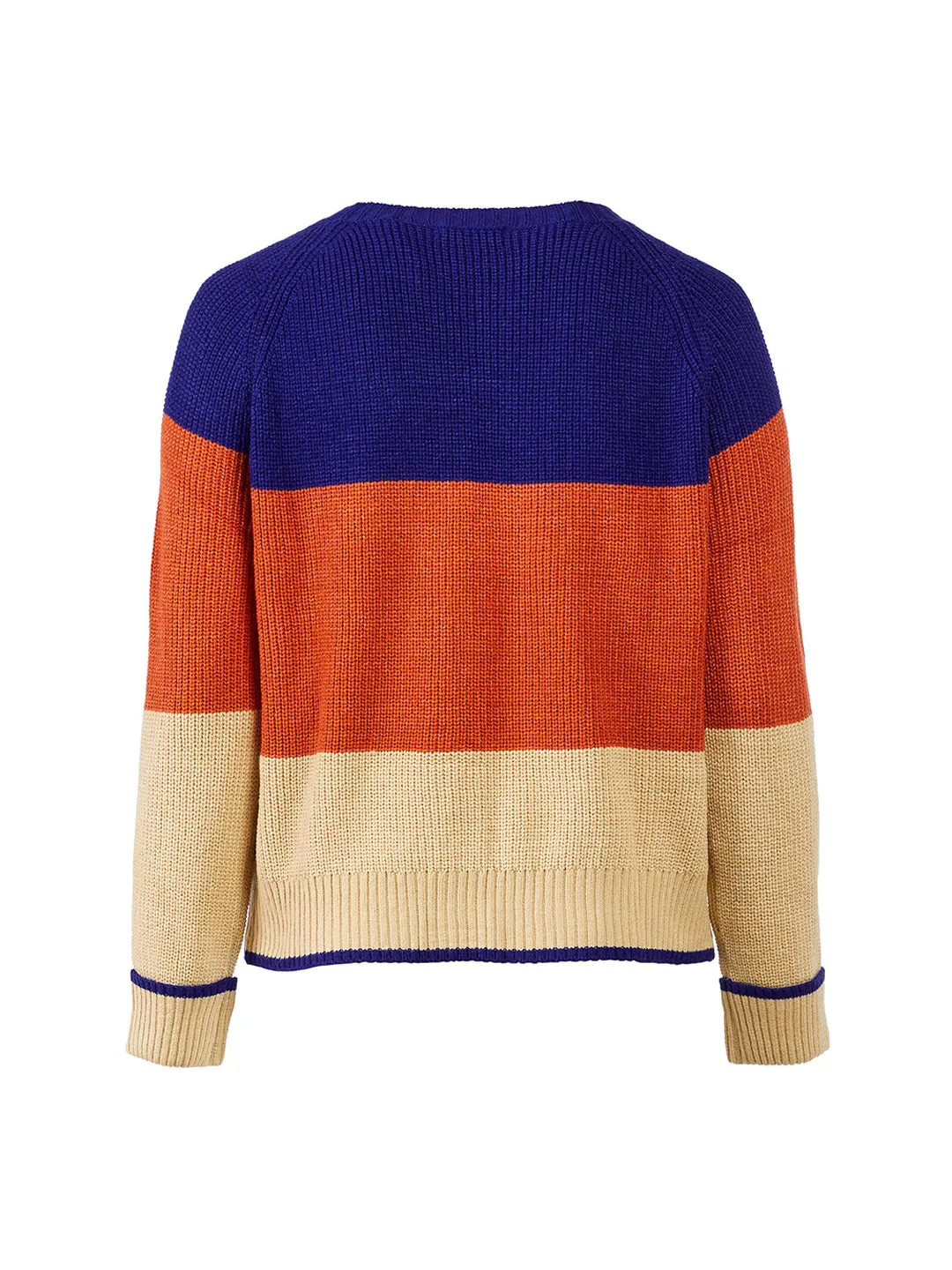 Multi Color Block Sweater