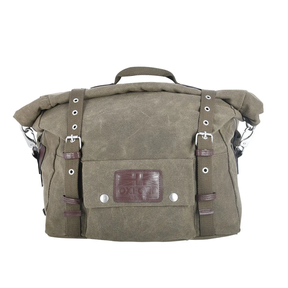 Oxford Heritage Khaki 40L Motorcycle Panniers