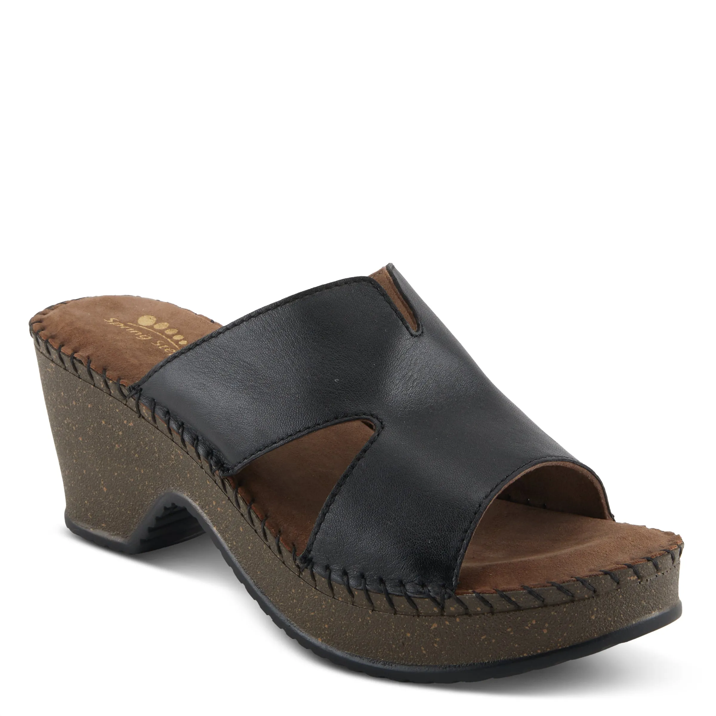 SPRING STEP DELTANA-SMOOTH SANDALS