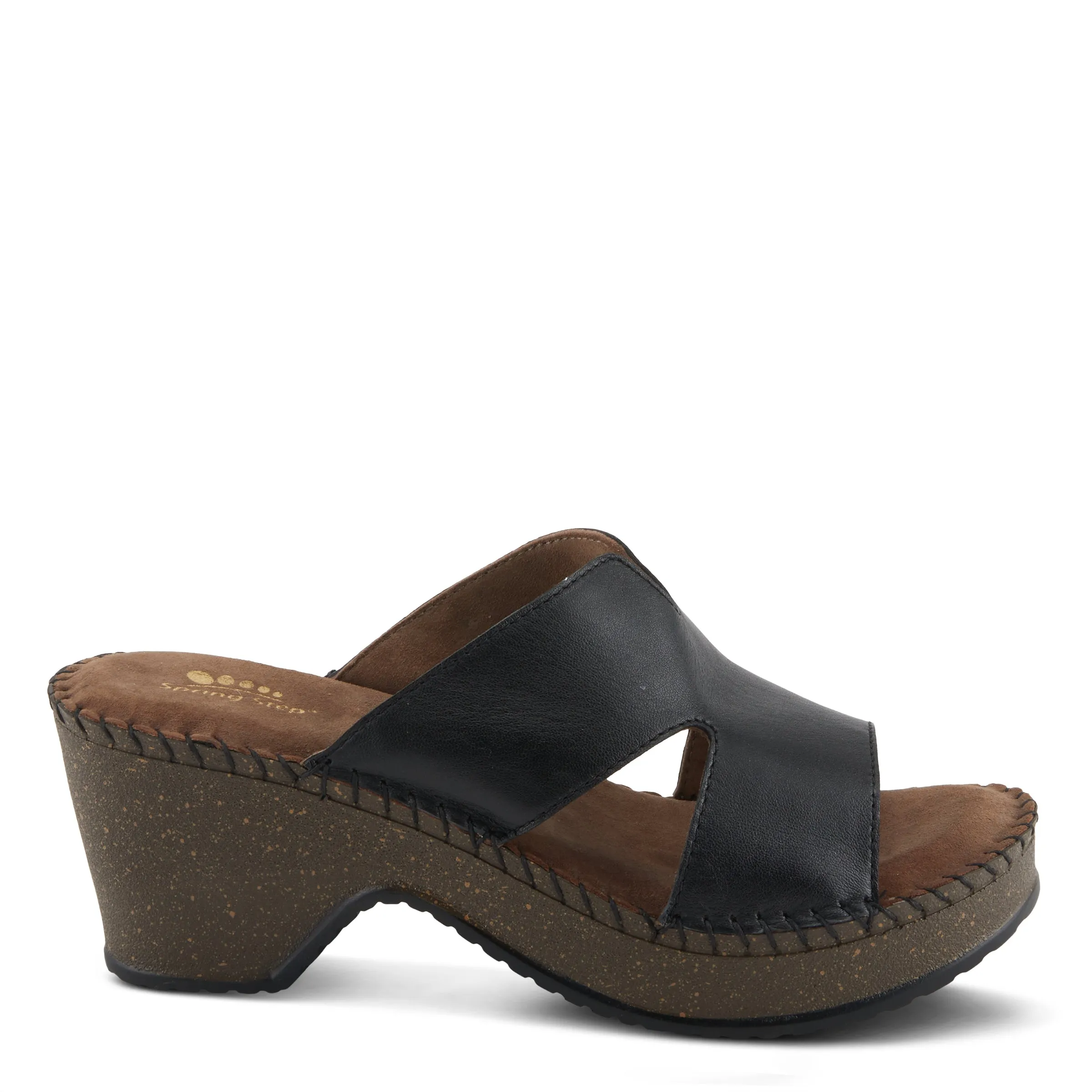 SPRING STEP DELTANA-SMOOTH SANDALS